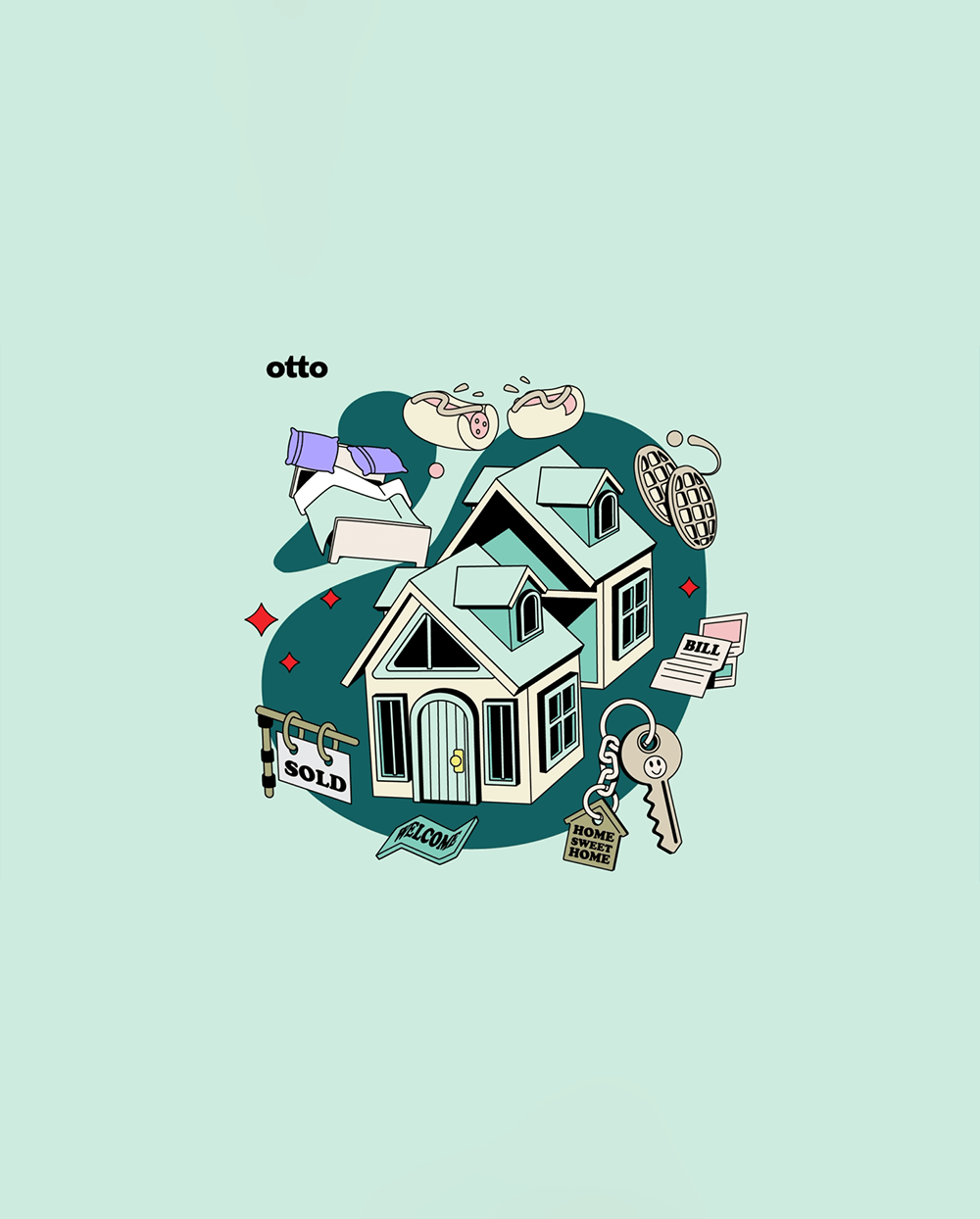 custom illustrations by itizia